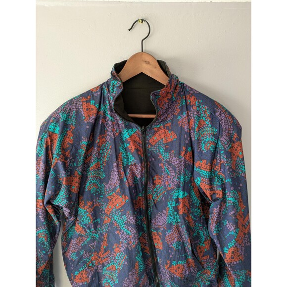 Vintage USA Olympics bomber jacket, reversible 90s windbreaker, all over print - Picture 6 of 6